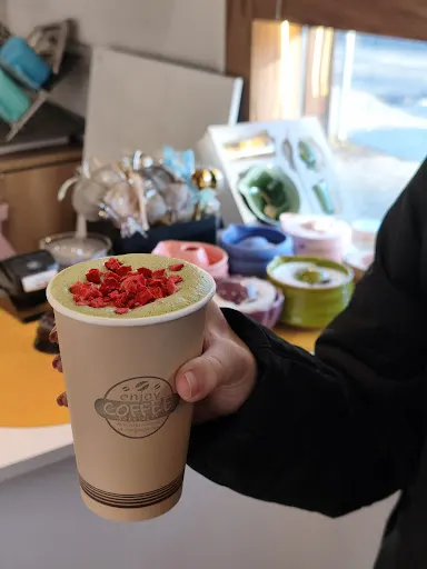 enJOY. Coffee Matcha Bubble tea